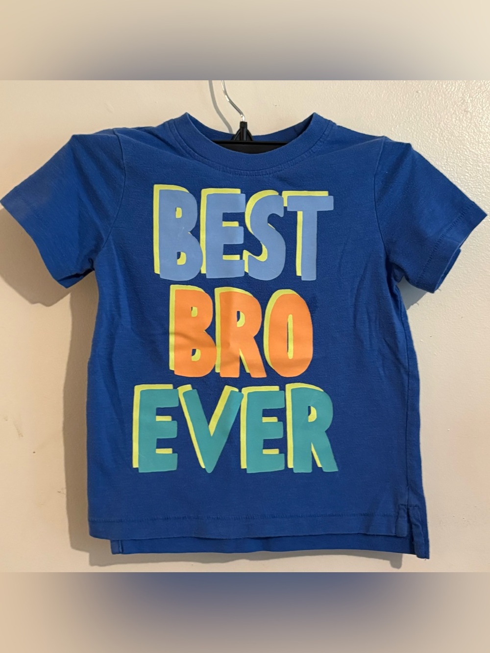 BEST BRO EVER okie dokie size 3T - brother shirt toddler kids clothes clothing